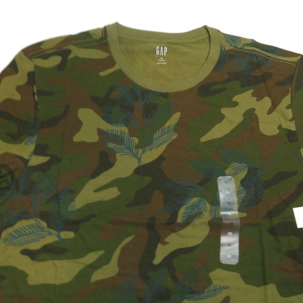 GAP Everyday Camouflage T-Shirt Camo Mens M or L or XL - Picture 3 of 16